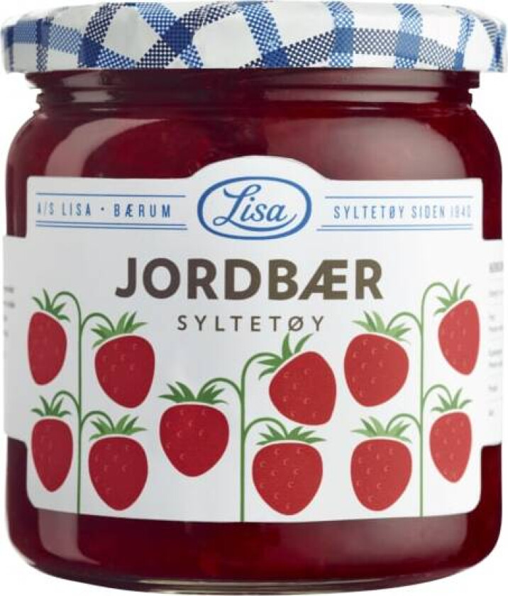 Jordbærsyltetøy 60% Bær 420g
