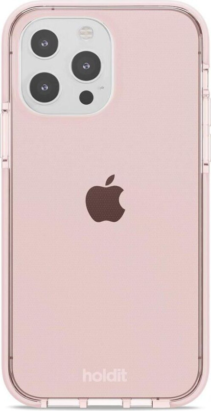 Holdit Seethru Case iPhone 13 Pro Blush Pink