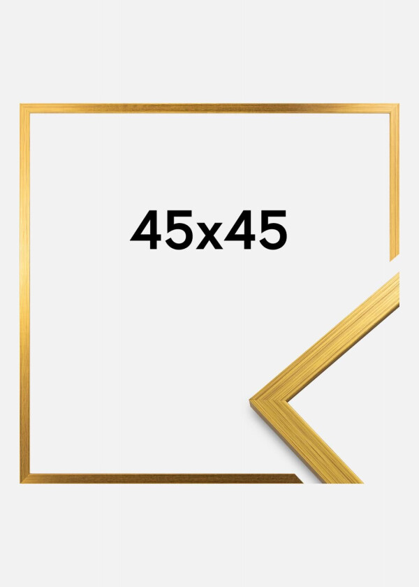 Ramme Edsbyn Akrylglass Gull 45x45 Cm