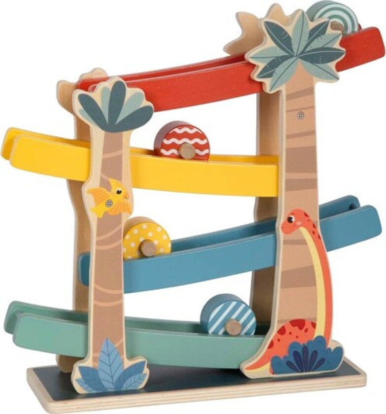 - Wooden Marble Run Dino