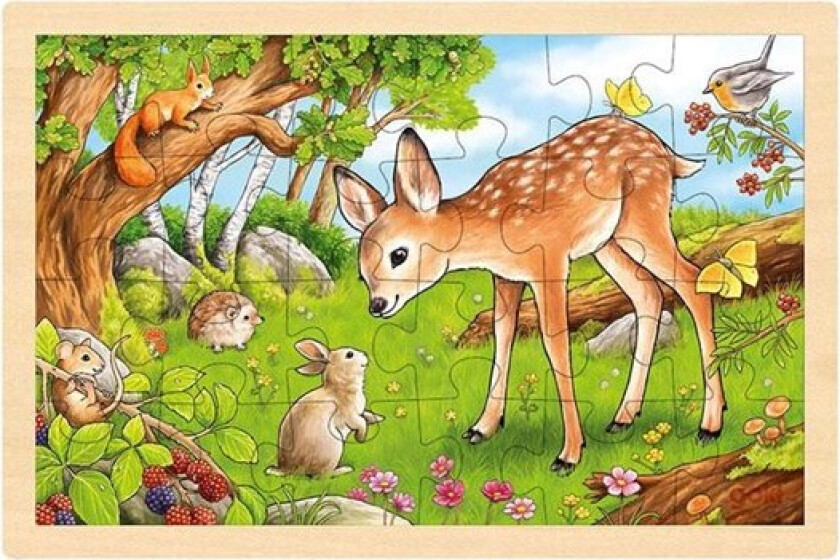 Wooden Jigsaw Puzzle Deer 24 pcs.