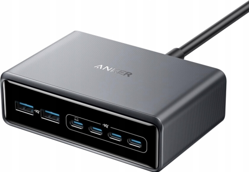 adowarka Anker adowarka Wieloportowa Anker Prime Gan 2X Usb-A 4X Usb-C Pd 200W Czarna