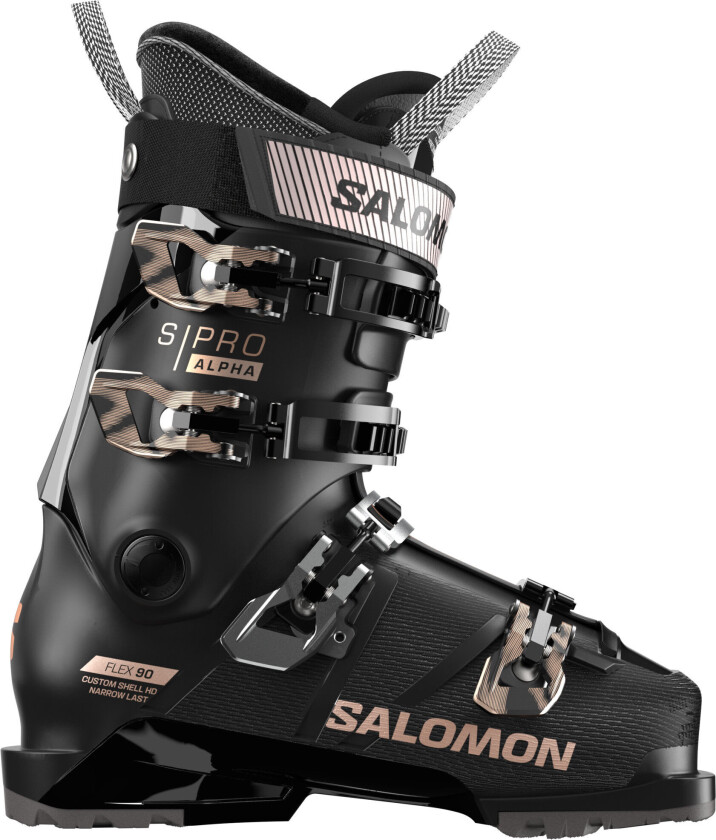 Bilde av Women's S/Pro Alpha 90 Black/Black 23/23.5