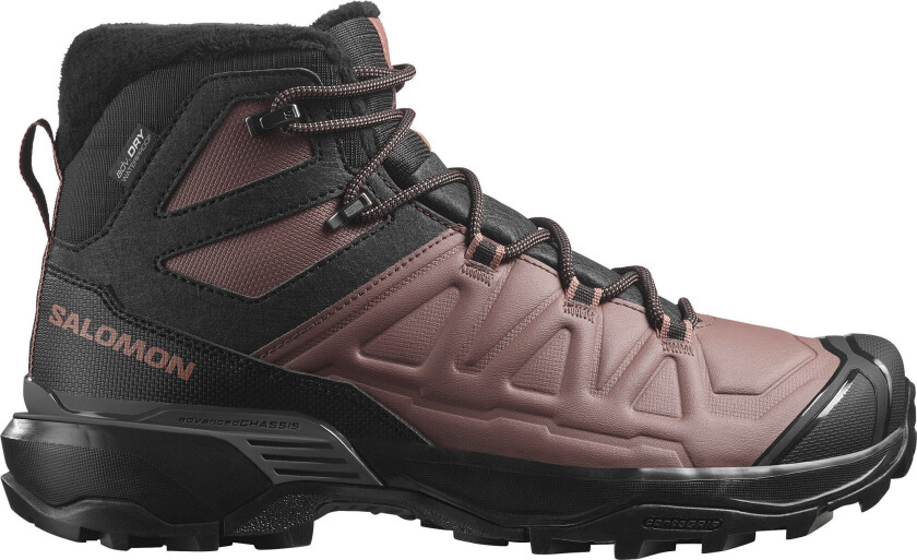 Women's X Ultra Snowpilot Waterproof Black/Peppercorn/Cognac Black / Peppercorn / Cognac 39 1/3