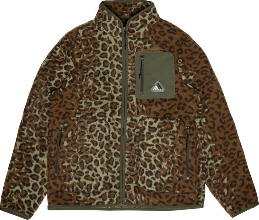 ARMADA Men's Ledger Fleece Leopard/Olive L