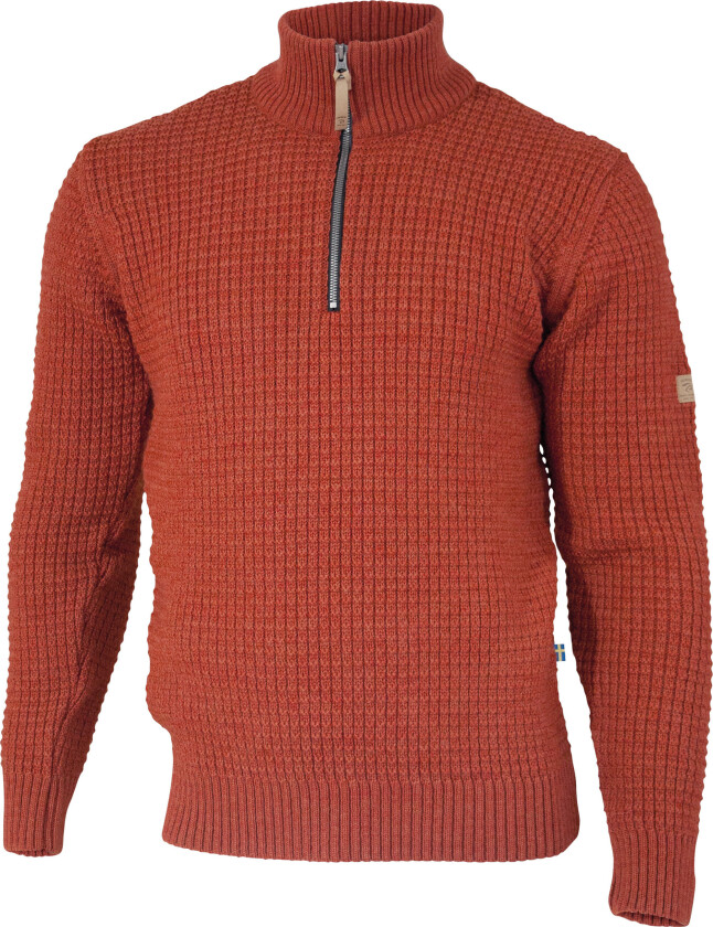 Men's Moritz Half Zip Red Clay S