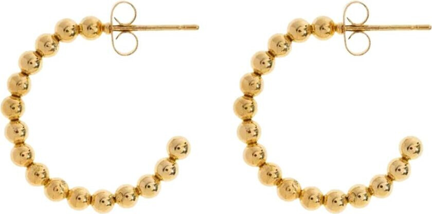 Ida Bubbly Hoop Earrings Stainless Steel 20mm