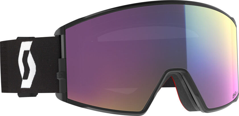 Bilde av Goggle React Mineral Black/White Enhancer Teal Chrome