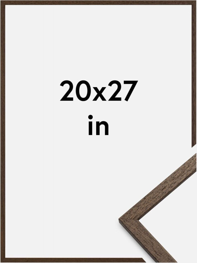 Ramme Edsbyn Akrylglass Valnøtt 20x27 Inches (50,8x68,58 Cm)