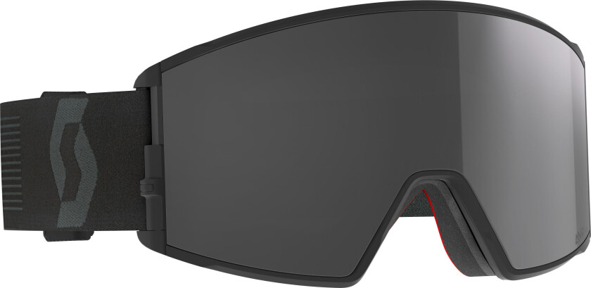 Goggle React Mineral Black Enhancer Red Chrome