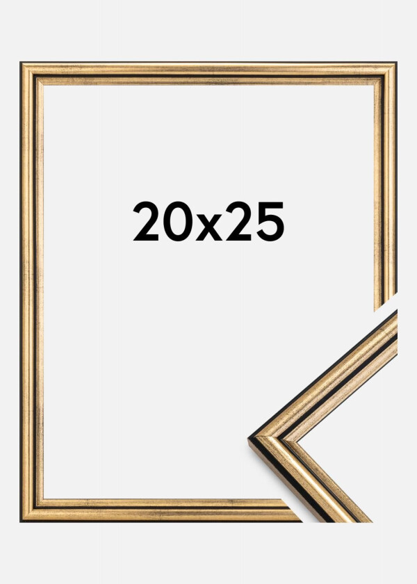 Ramme Horndal Akrylglass Gull 20x25 Cm