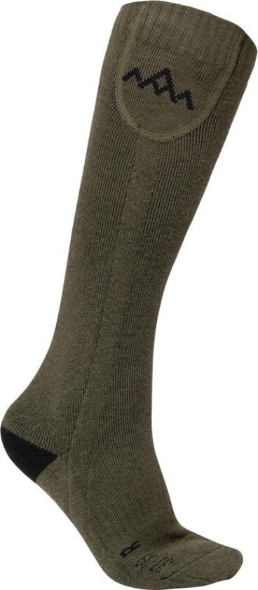 Heated Everyday Socks V2 Olive Green