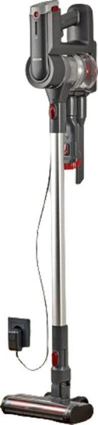 HV 7968 Støvsuger med stang Batteri Tørr Støv pose 0,4 l 300 W Antrasitt, Rød, Sølv 2000 Ah