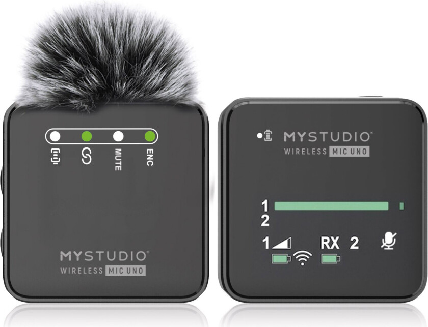 MyStudio trådløs mikrofon - 100m, 7 timer, USB-C