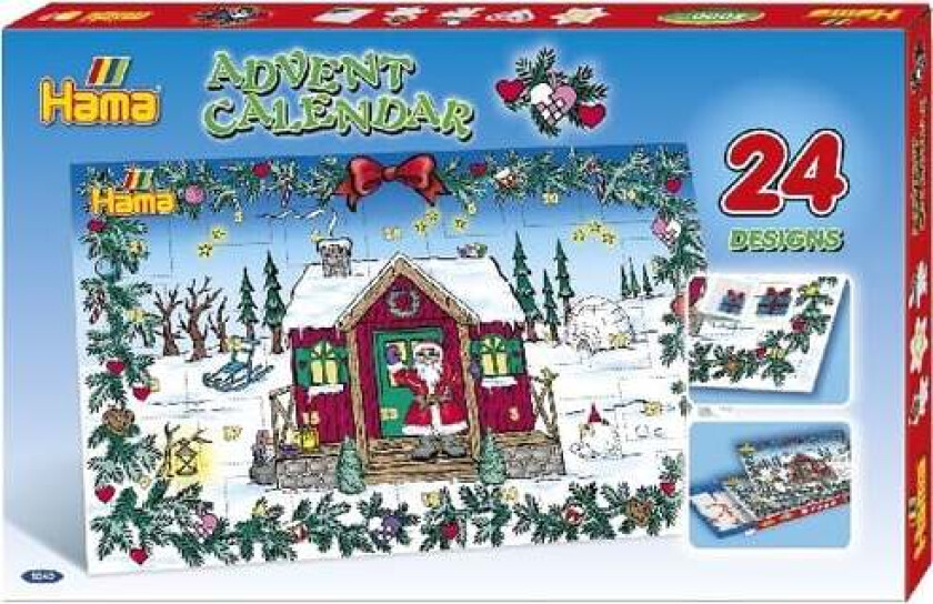 Hama gaveeske - Julekalender