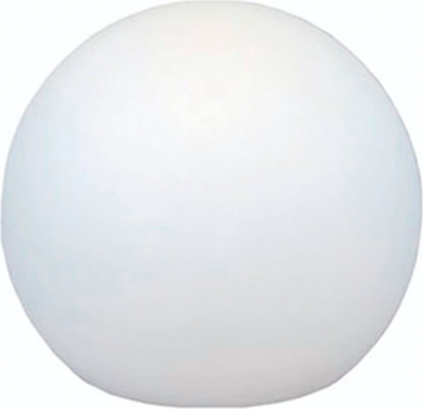 Ny Garden Buly Hagelampe - Hvit, Ã50cm - Oppladbar