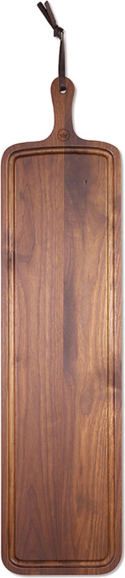 XL skjærebrett 19 x 70 cm, valnøttre