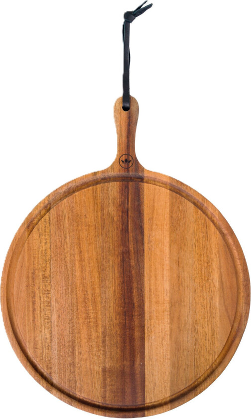 Rundt skjærebrett 35 cm, akasietre