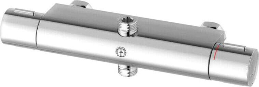 Nautic Dusjbatteri Blyfri Krom