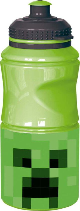 - Easy hold sports water bottle, 380 ml - Minecraft (088808722-40455-12)