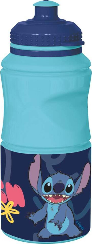 - Easy hold sports water bottle, 380 ml- Stitch (088808722-75055-12)