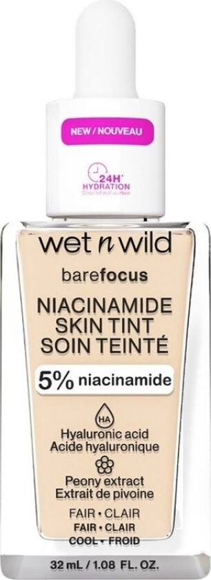 Bare Focus Niacinamide Skin Tint 32ml - Fair