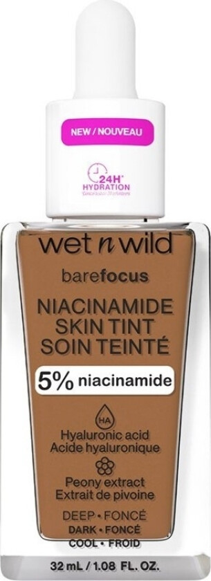 Bare Focus Niacinamide Skin Tint 32ml - Deep