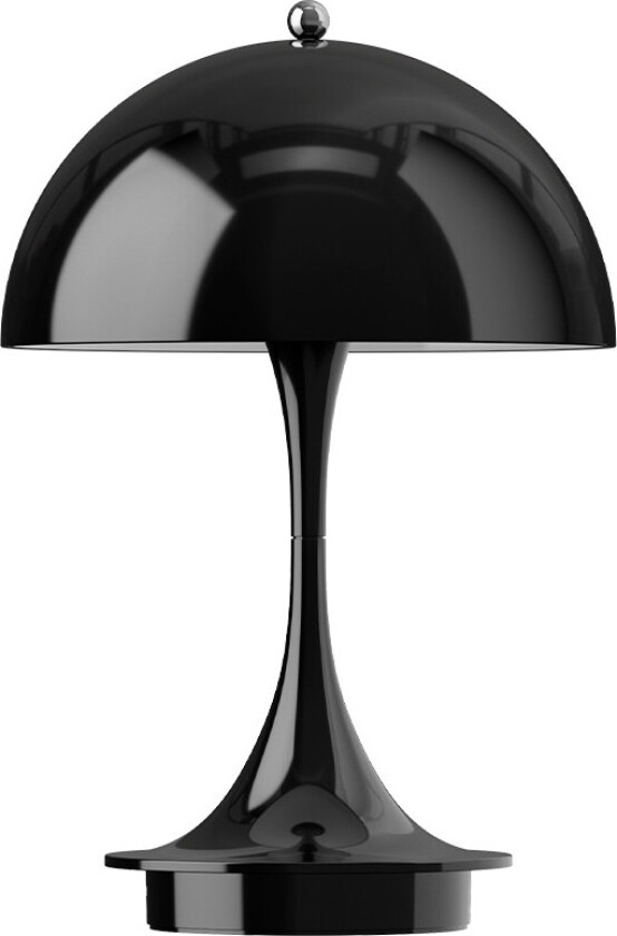 Panthella 160 V3 portabel bordlampe - Svart