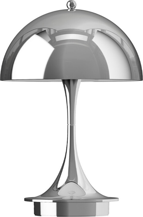 Panthella 160 V3 portabel bordlampe - Krom