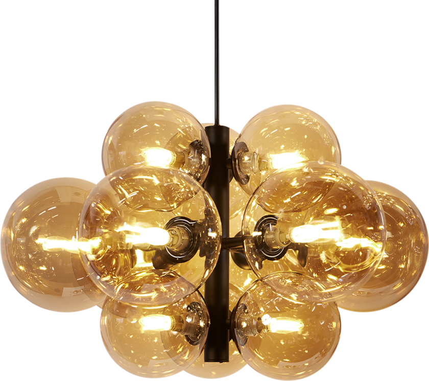 Oscar takpendel 50 cm - Amber