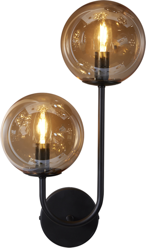 Oscar vegglampe - Amber