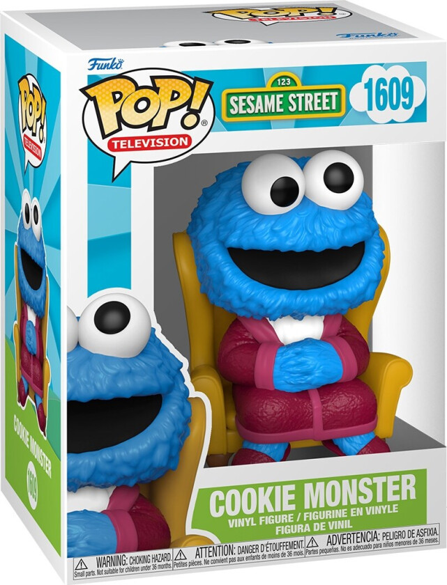 Pop! Vinyl Sesame Street figur (Cookie Monster)