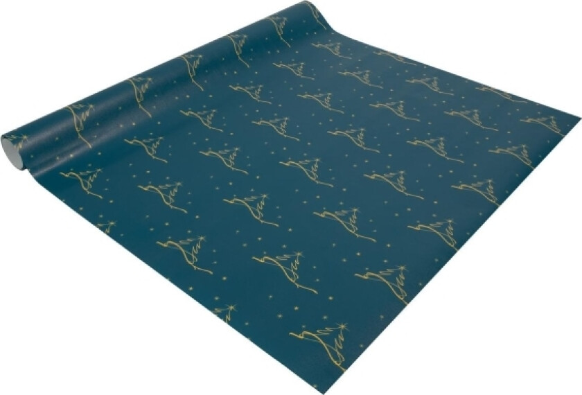 Gp124, Gavepapir, Bensin, Gult, Mønster, Papir, Julaften, 80 G/M²