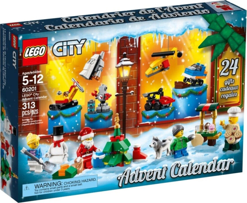 Lego 60201 - Lego City Julekalender - 24 Låger