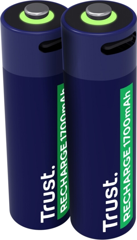 Rechargeable Baterija Trust Aa Usb-C 2-Pack