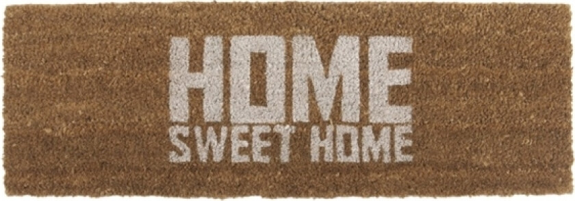 Hjem Søt Kokosfiber Dørmatte, 75 X 26 X 2 Cm