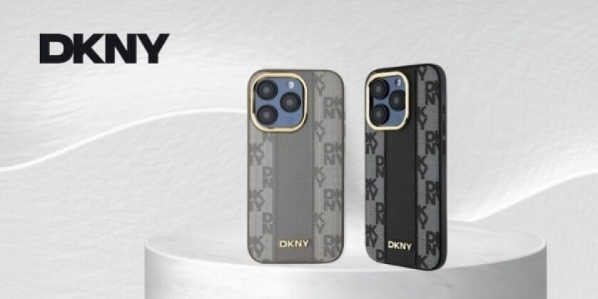 Dkny Dkny Dkhmp14xpcpvsle Iphone 14 Pro Max 6.7" Bezowy/Beige Hardcase Leather Checkered Mono Pattern Magsafe