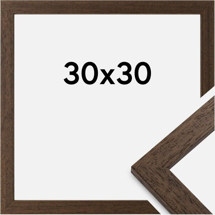 Ramme Brown Wood 30x30 Cm