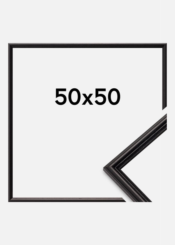 Ramme Horndal Akrylglass Svart 50x50 Cm