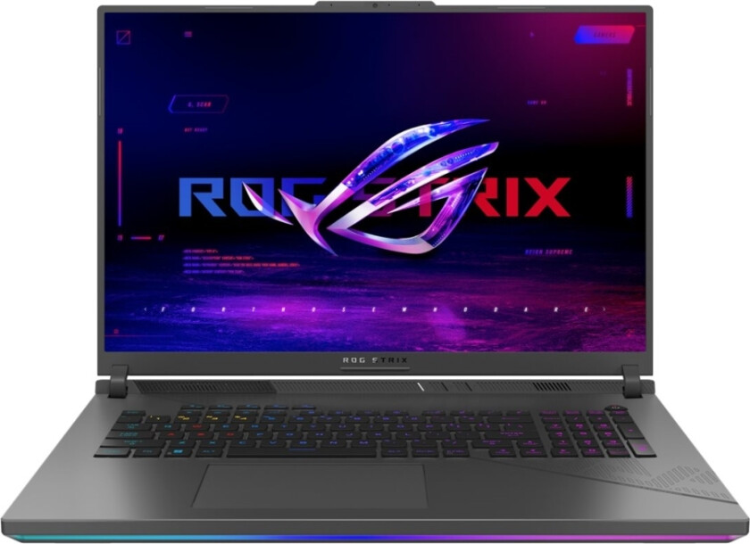 Asus Rog Strix G18 G814jir-N6003w - Intel Core I9 - I9-14900Hx / Inntil 5.8 Ghz - Win 11 Home - Geforce Rtx 4070 - 32 Gb Ram - 1 Tb Ssd Nvme - 18" 25