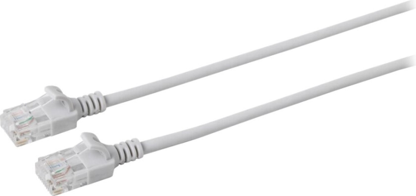 Microconnect - Nettverkskabel - Rj-45 (Hann) Til Rj-45 (Hann) - 1.5 M - 2.8 Mm - Utp - Cat 6 - Halogenfri, Uten Hindringer, Flertrådet - Grå