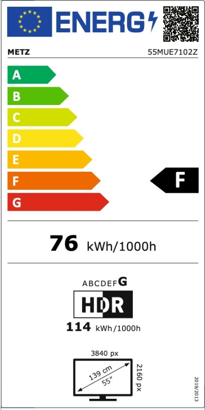 Blue 55Mue7102z 55? Uhd M. Google Tv