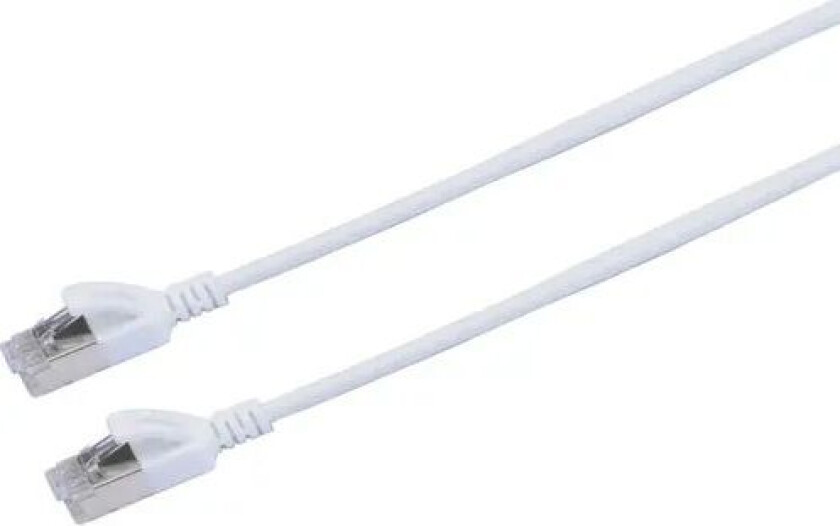 Nettverkskabel Lszh Rj-45 Rj-45 Cat 6a 5m Hvit