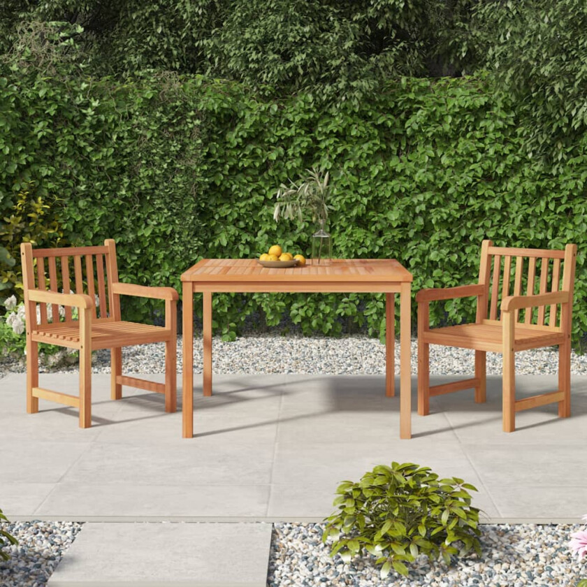 Hagespisegruppe 3 deler heltre teak