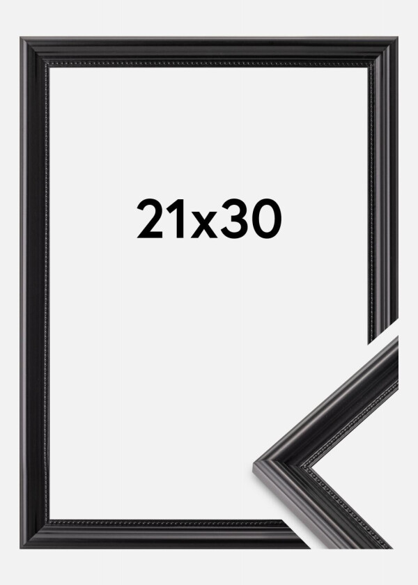 Ramme Gala Akrylglass Svart 21x30 Cm