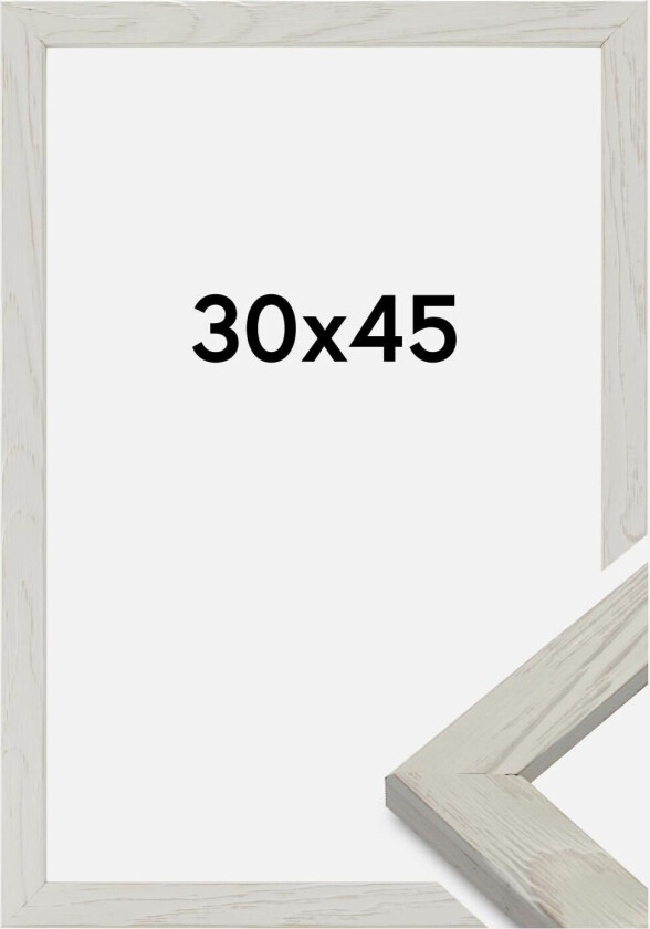 Ramme Segenäs Hvit 30x45 Cm