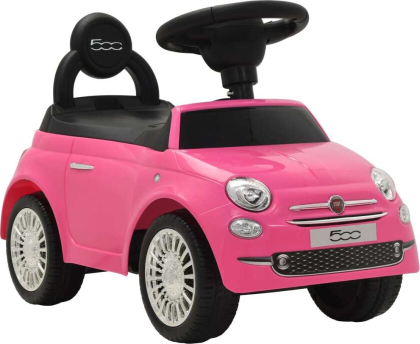 Gåbil Fiat 500 rosa