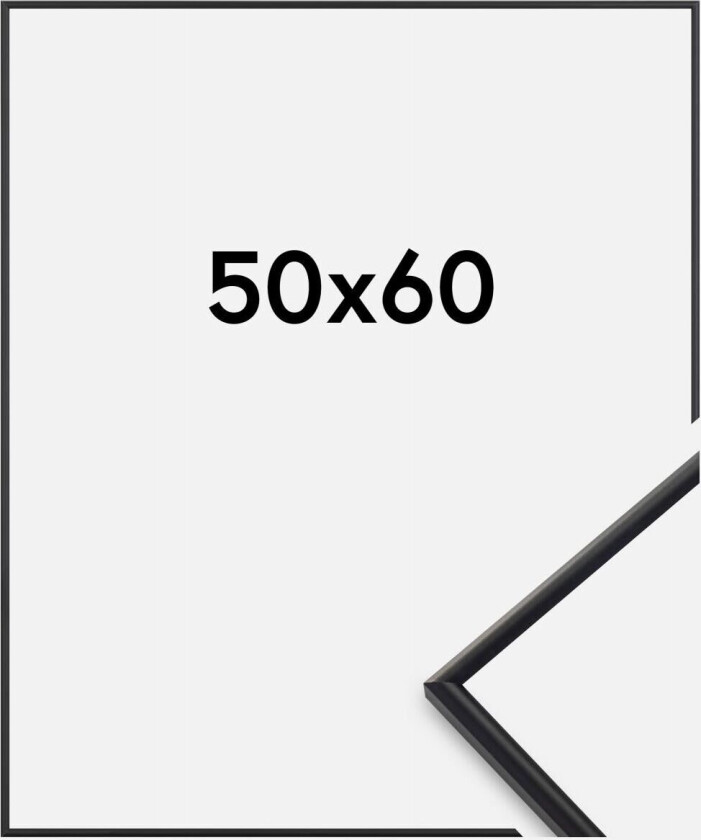 Focus Ramme Can-Can Svart 50x60 Cm