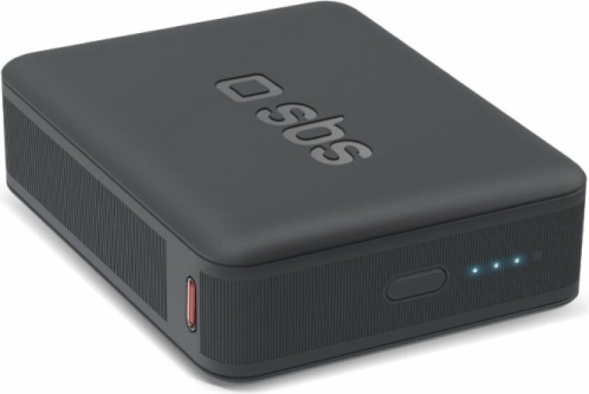 Sbs Tebb10000hdpd20k, 10000 Mah, Litium Polymer (Lipo), Adaptive Fast Charging, 20 W, Svart