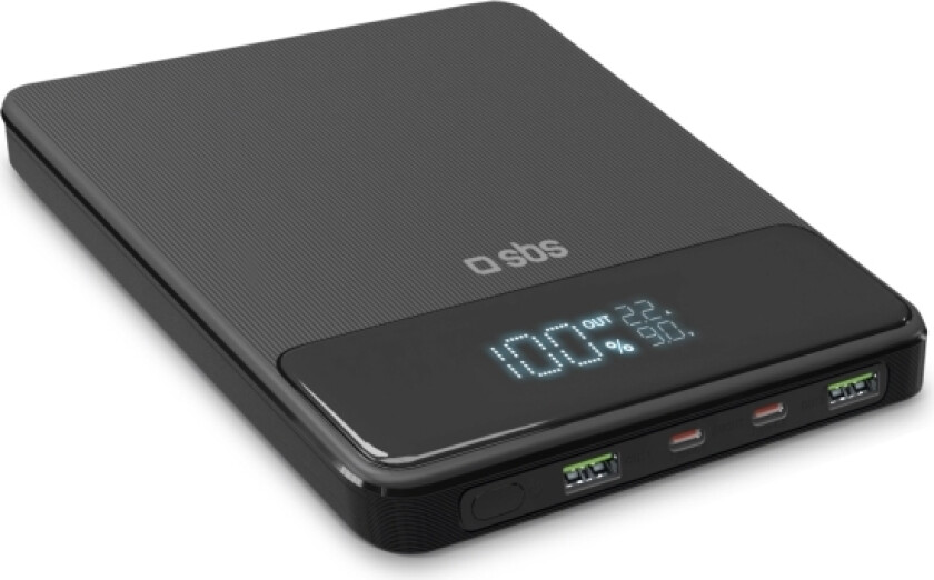 Sbs Ttbb20000pd100w, 20000 Mah, Adaptive Fast Charging, Svart